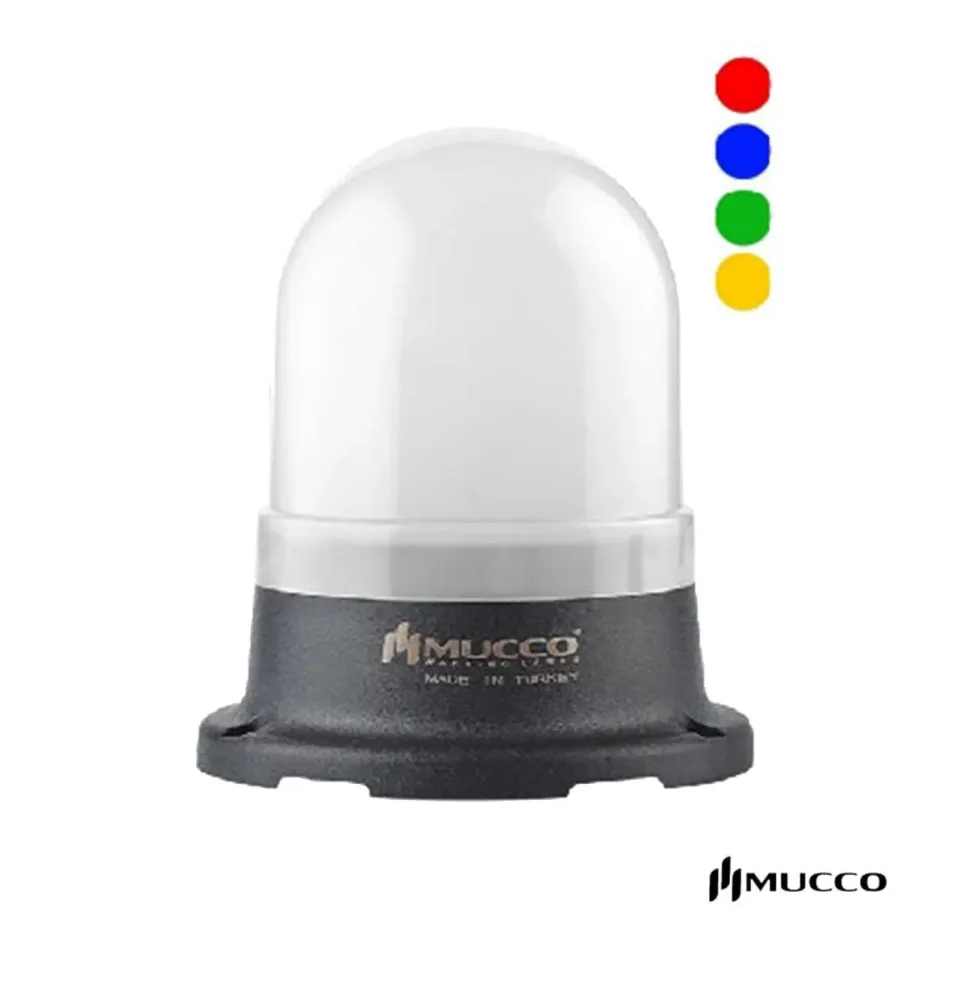 Mucco SNT-125-RGB 100 Serisi Çok Renkli RGB İkaz Lambası